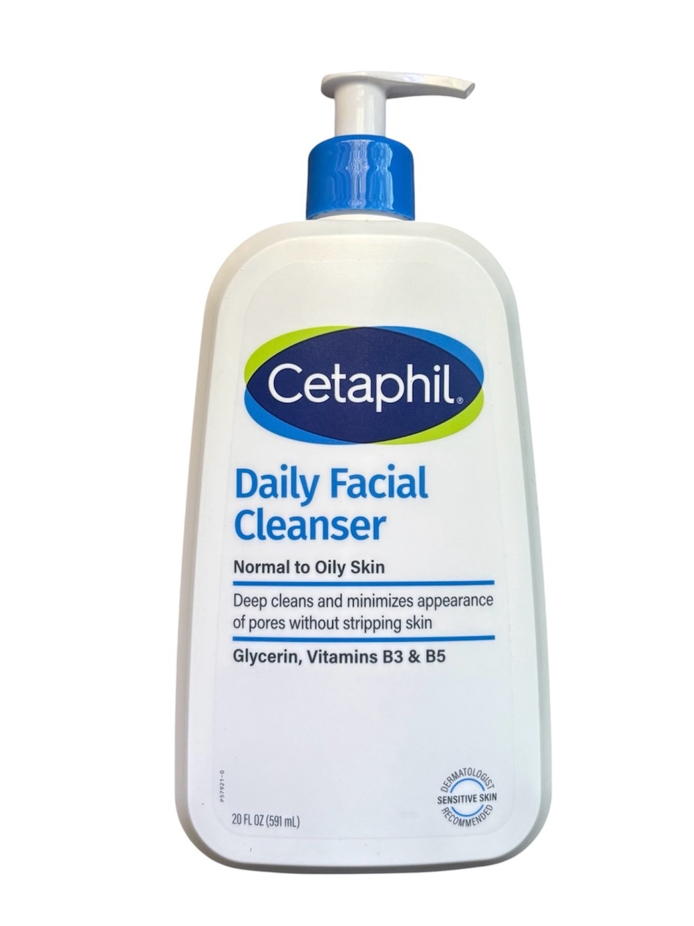 Cetaphil Daily Facial Cleanser 20oz Normal to Oily Skin Pump Bottle NEW